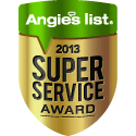 Fort Myers mover super service award from Angie's List 2013