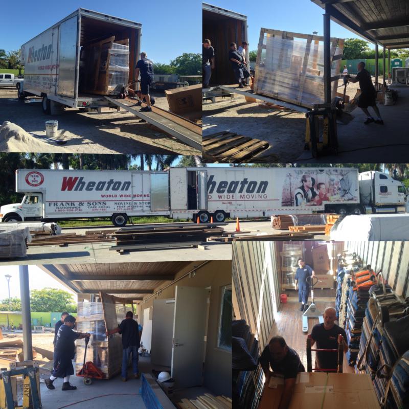 Fort Myers Movers Store and Deliver Naples Restaurant, Naples Botanical Garden.