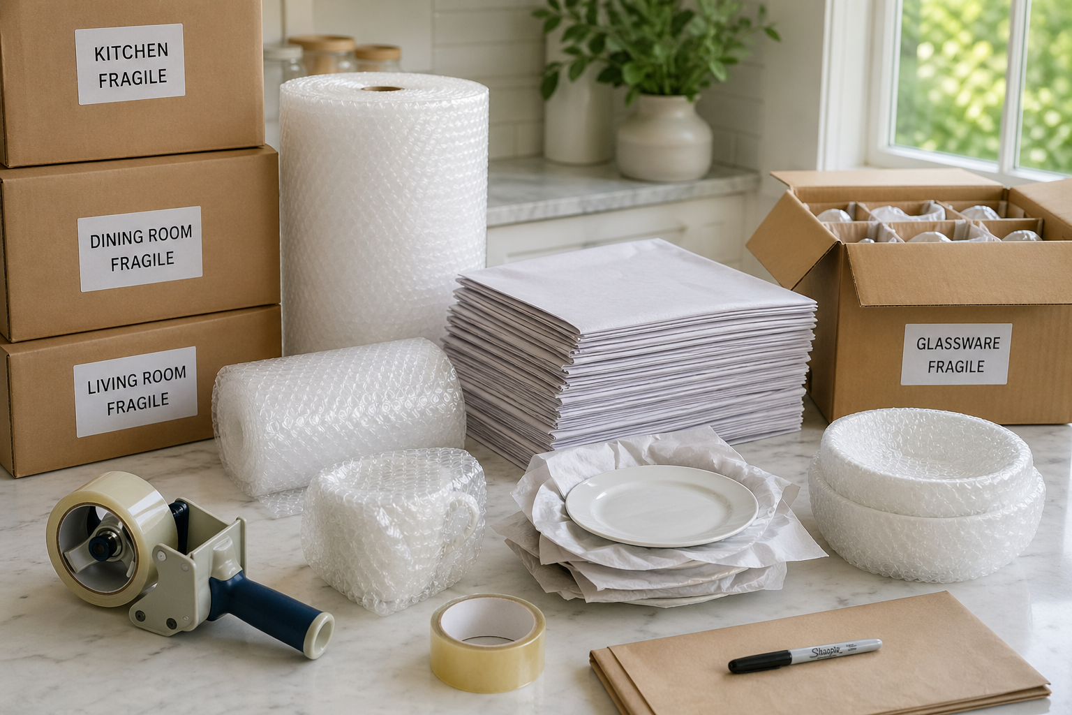Full service packing for moves