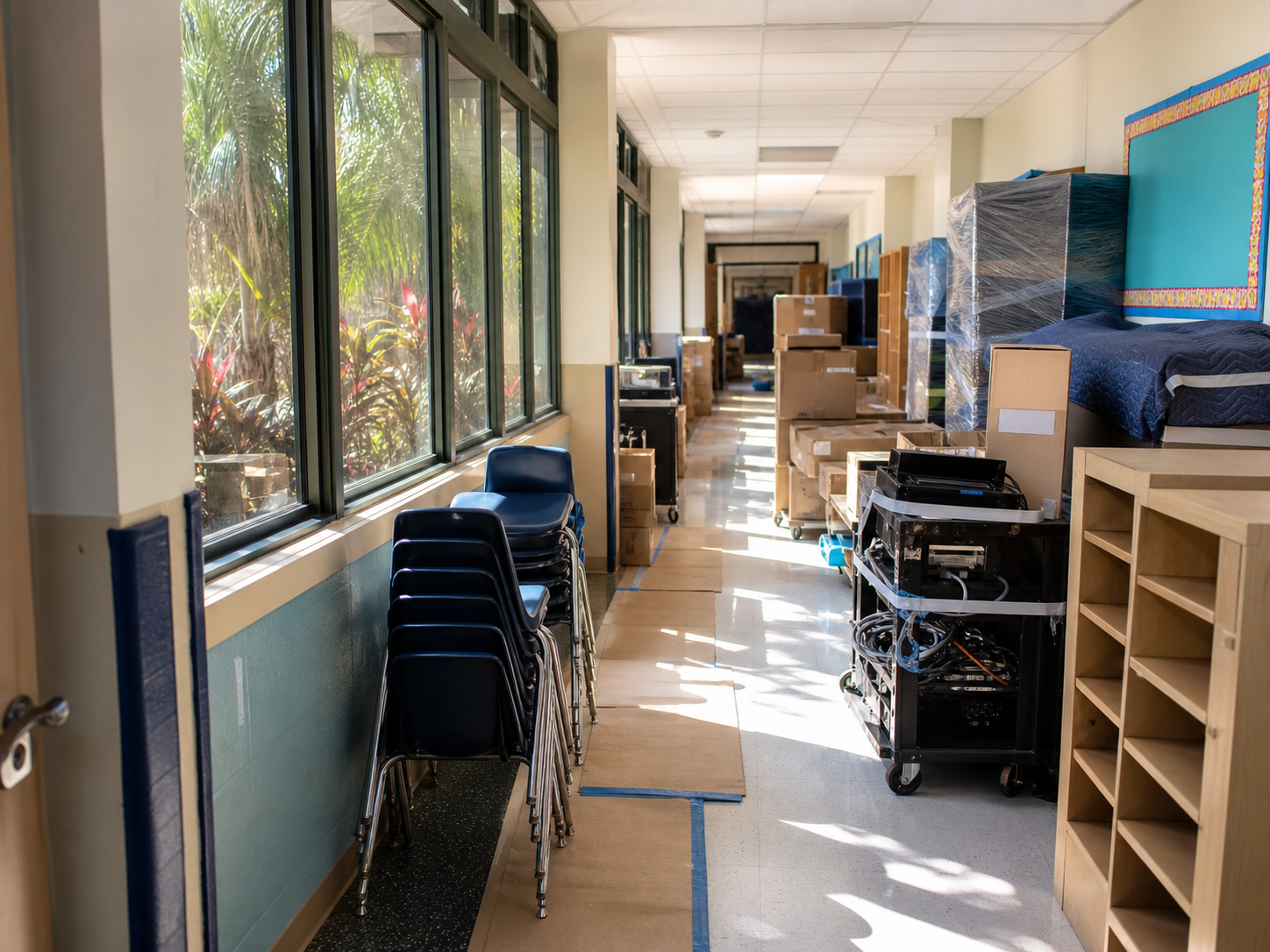 School and educational facility moving