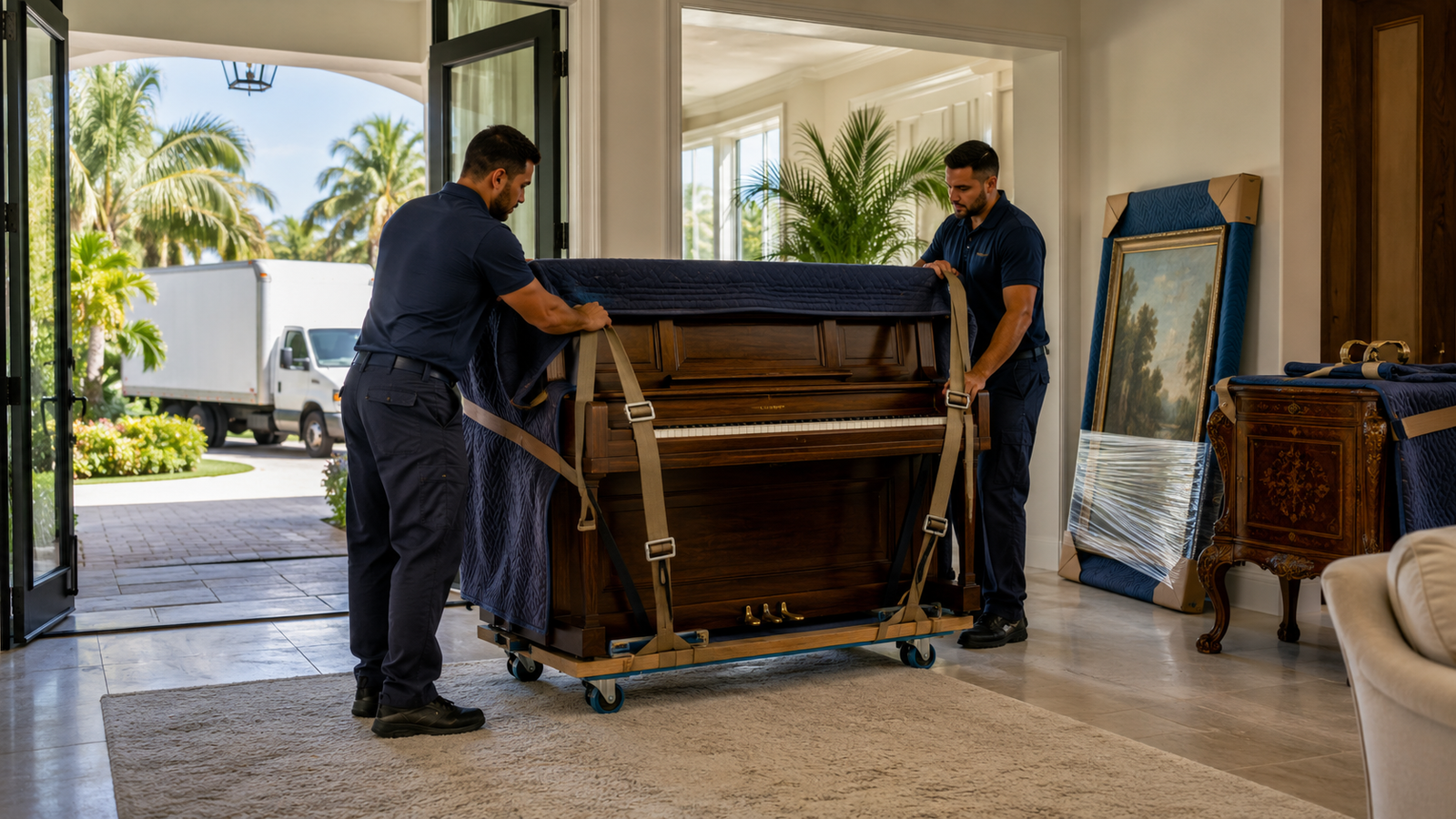 Frank and Sons specialty movers by city in Southwest Florida