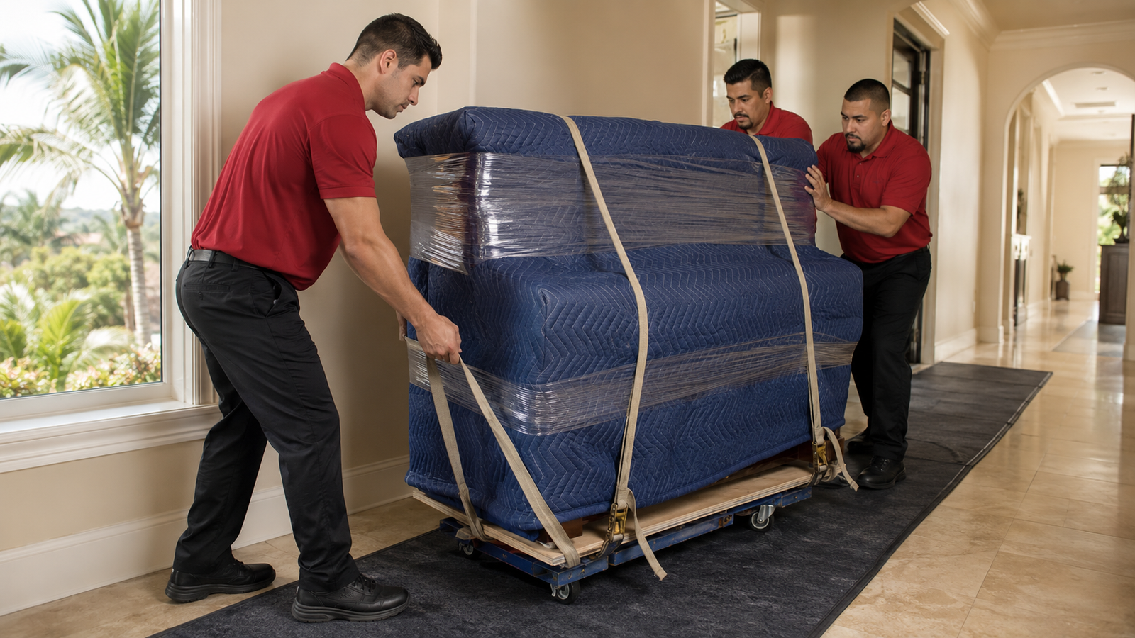 Frank and Sons piano moving and storage in Southwest Florida